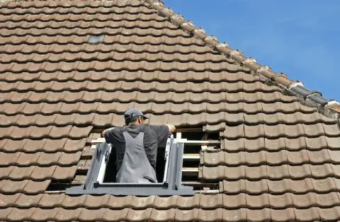 Pose de velux - Lunan